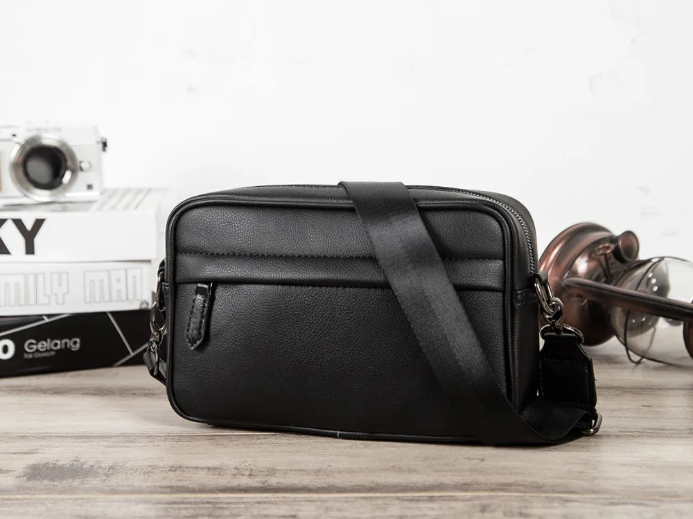 Casual Solid Crossbody Men's Bag
