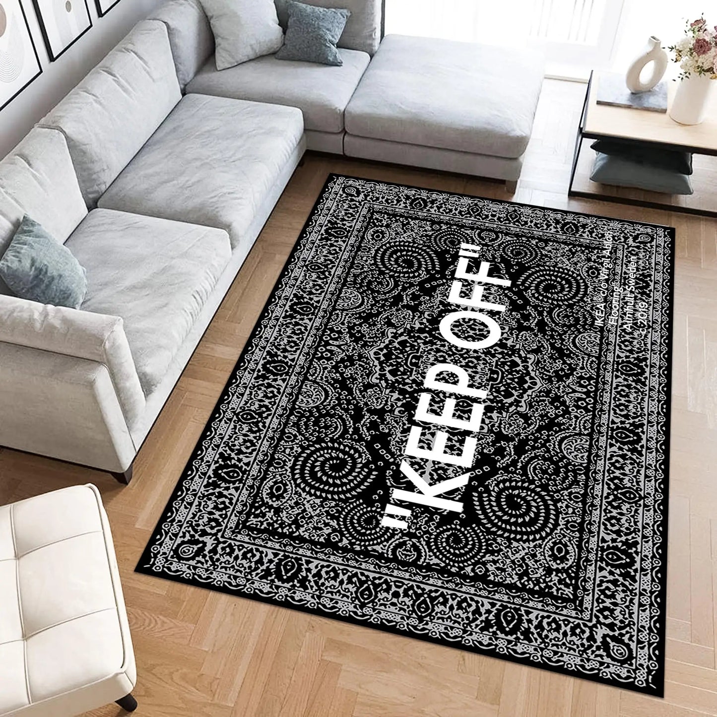 Keep Off Classic Home Rug