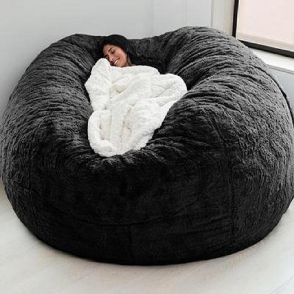 Giant Fluffy Sofa