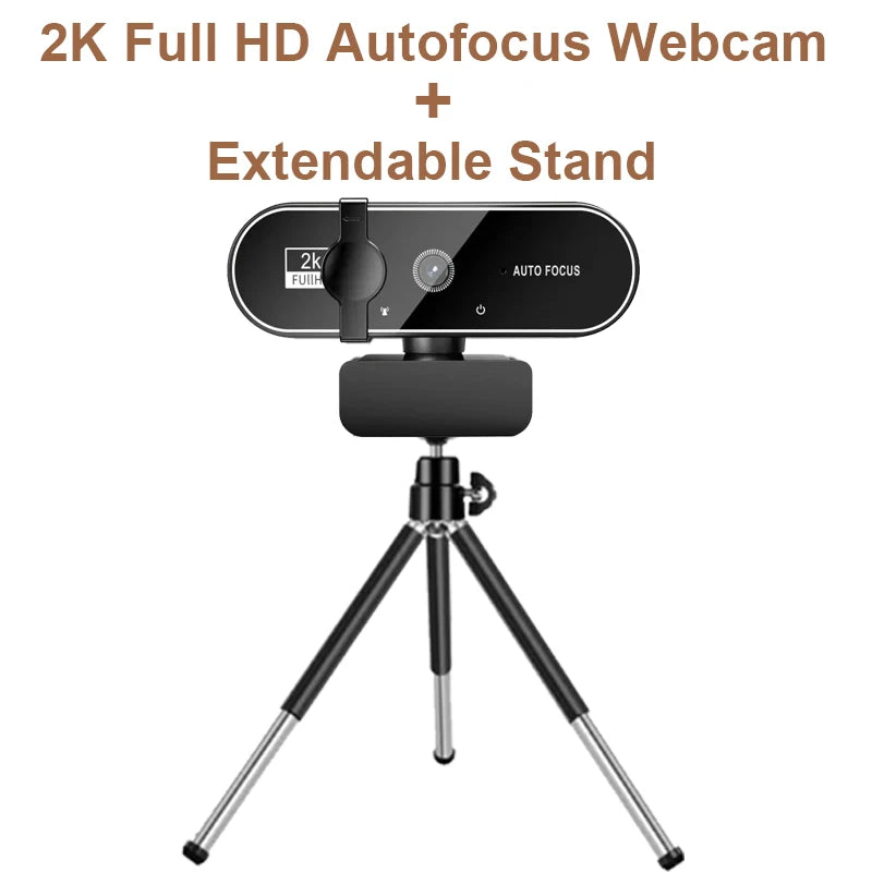 4K Autofocus Webcam Full HD