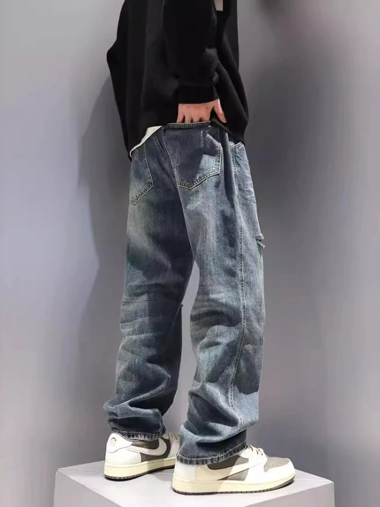 Ripped Jeans Baggy