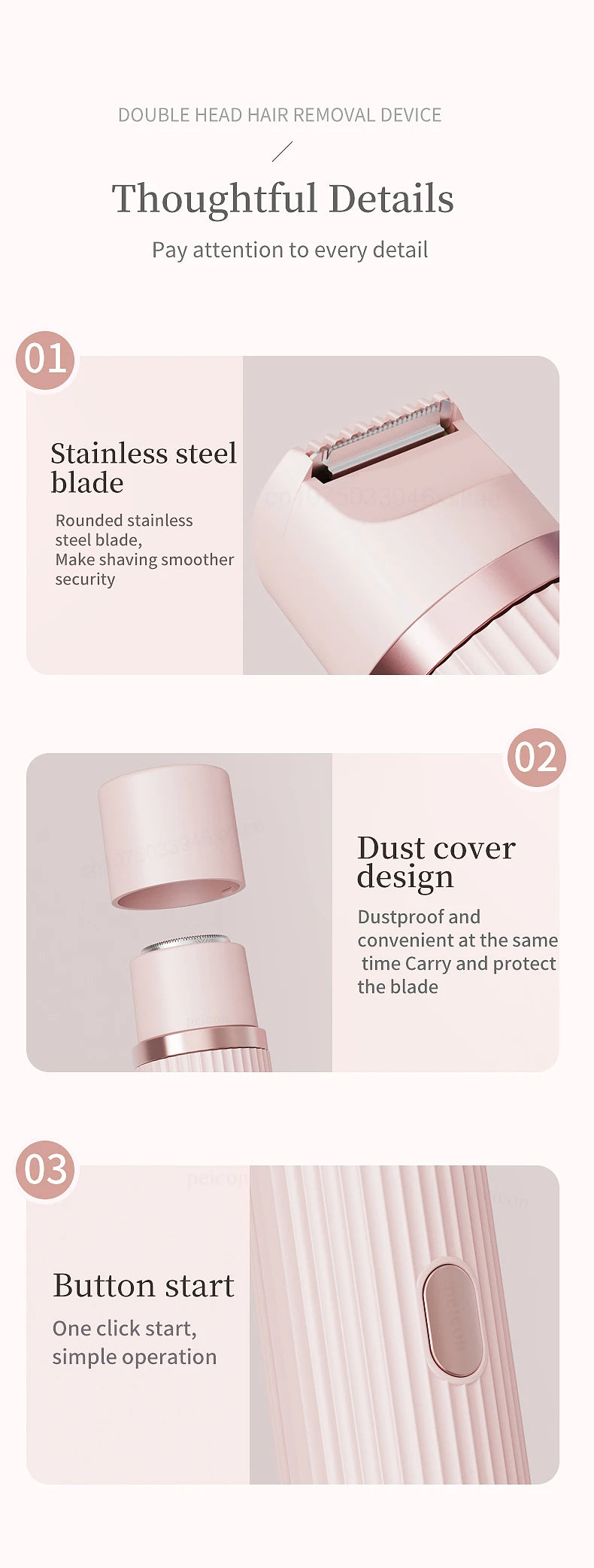 Electric Shaver for Women
