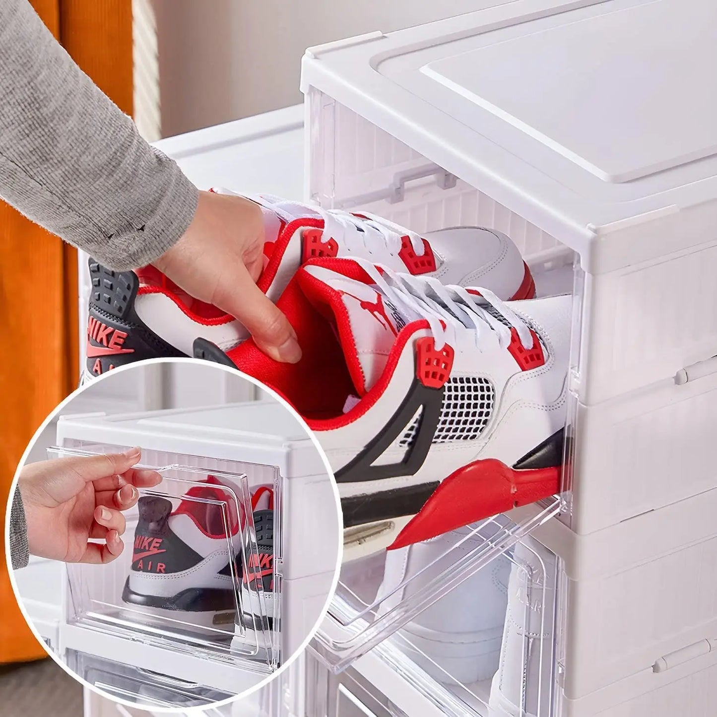 3/6 Layers Foldable Shoes