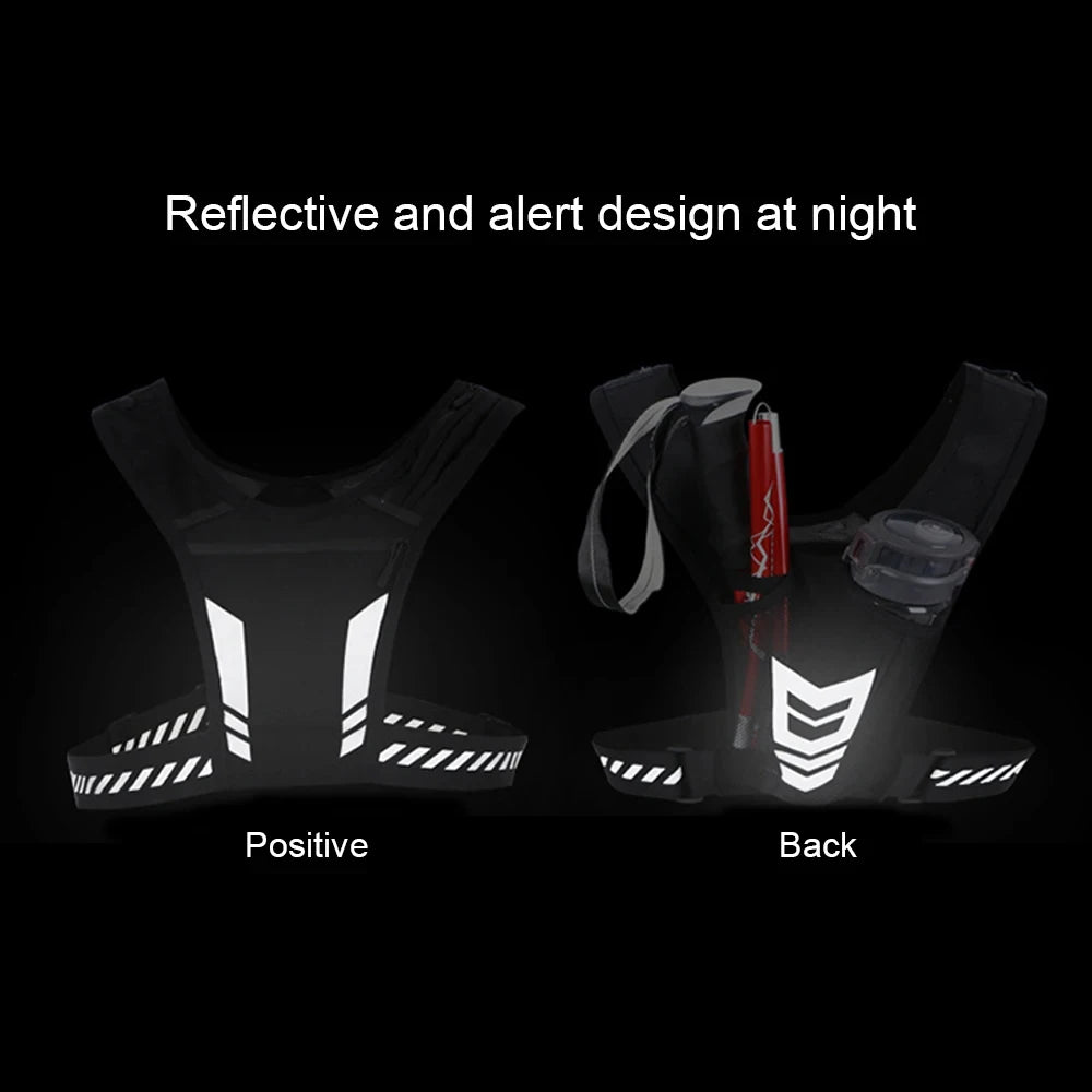 Reflective Running Phone Holder Vest