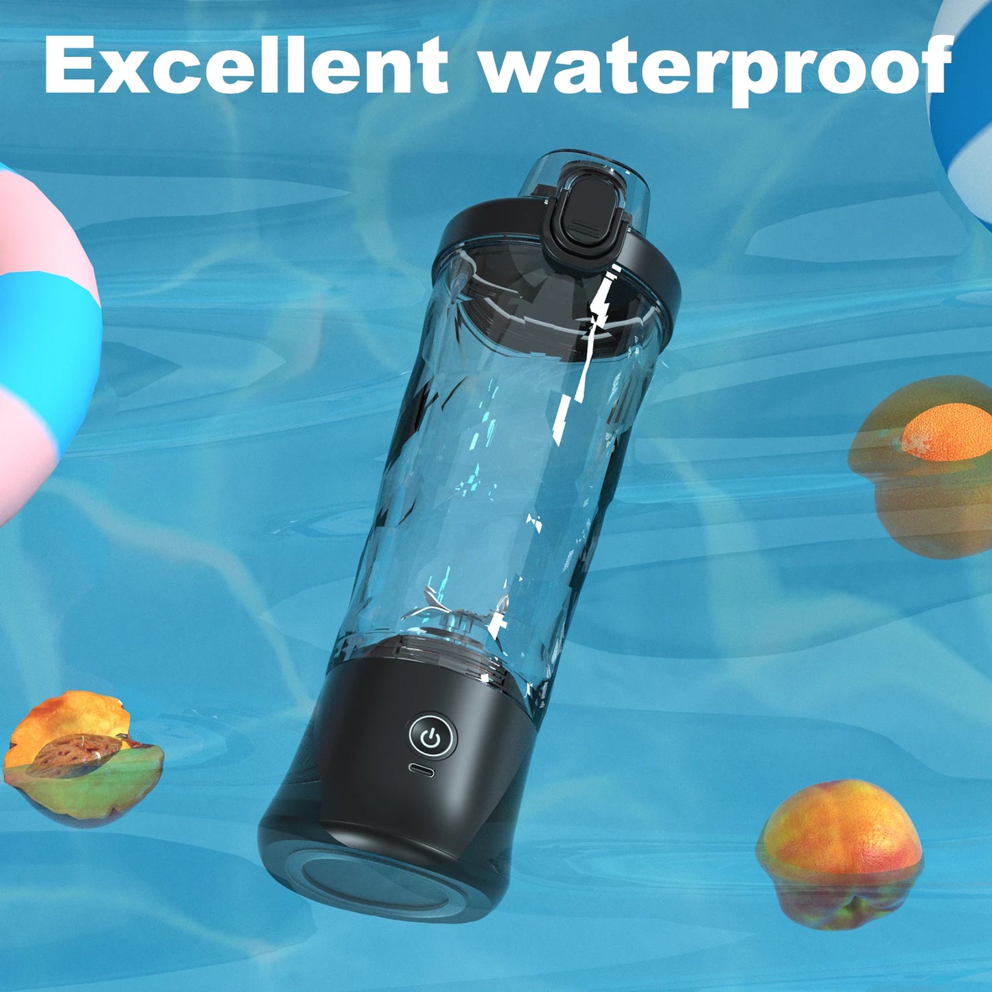 Portable Blender 600ML Electric Juicer Fruit Mixer