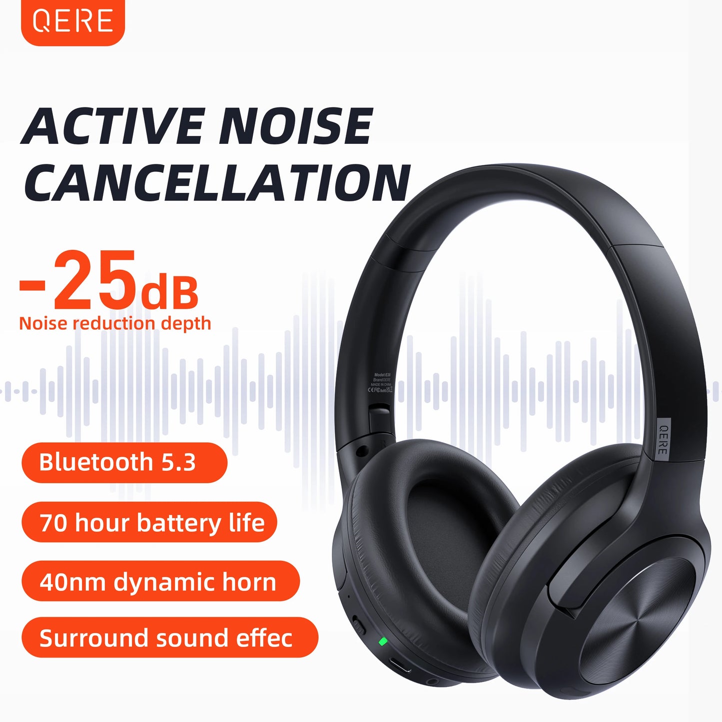 Wireless bluetooth headphones
