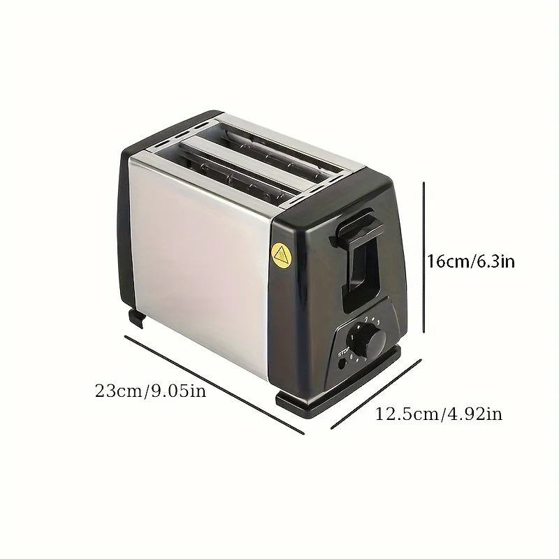 Stainless Steel 2-Slice Toaster