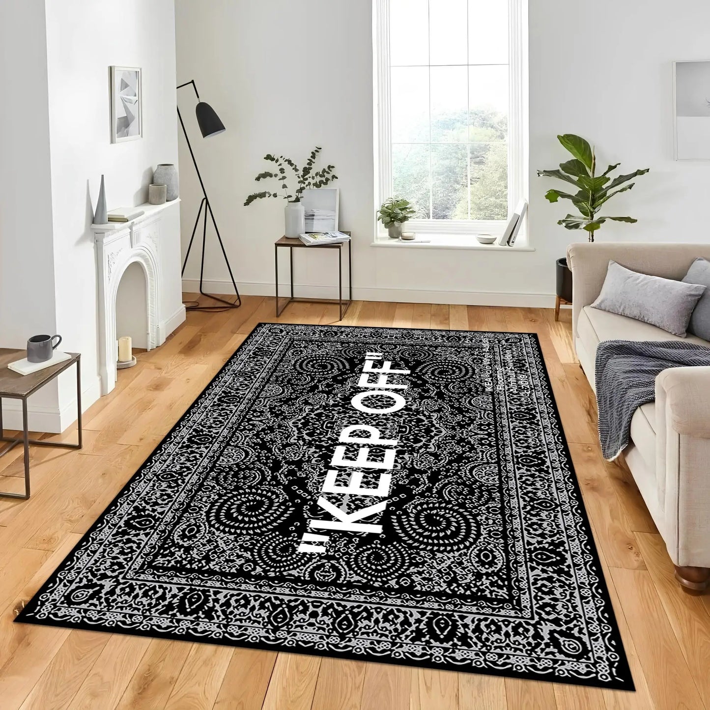 Keep Off Classic Home Rug