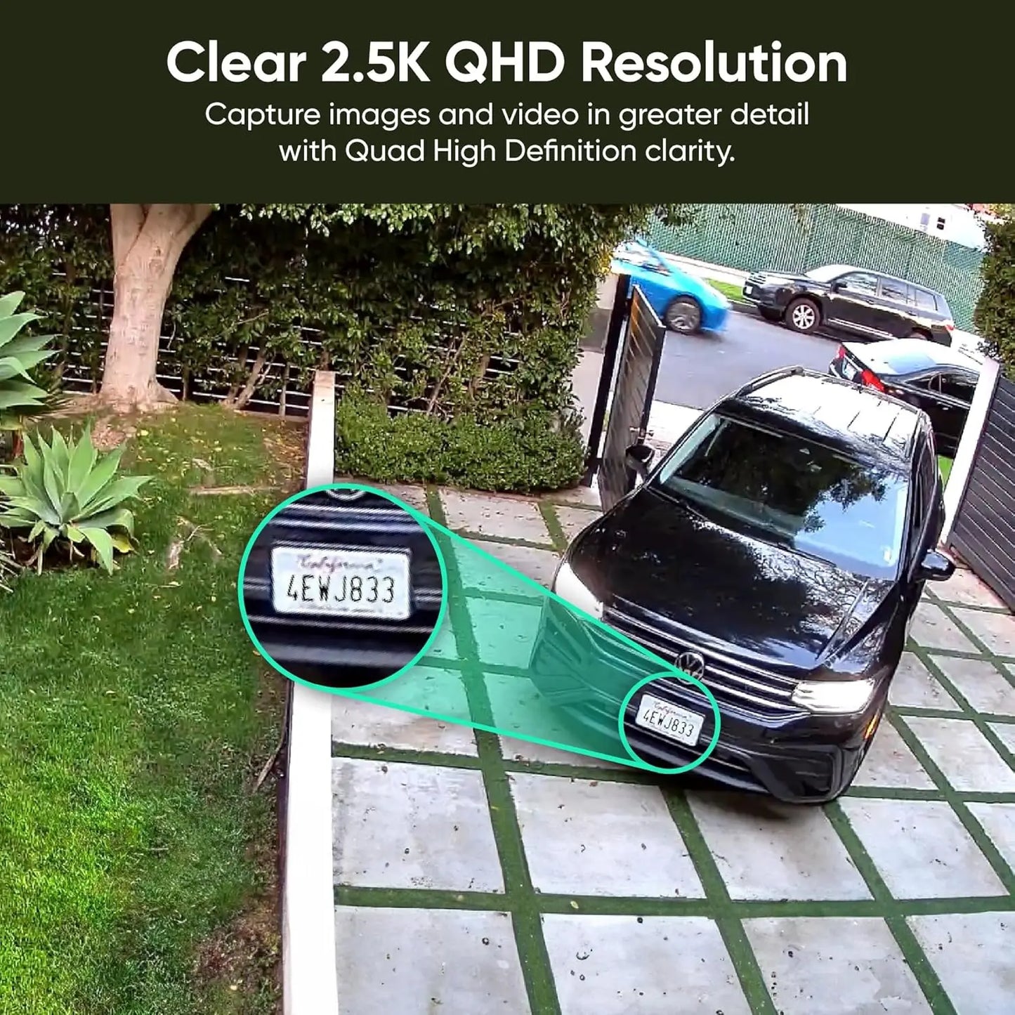 Cam v4, 2.5K HD Smart Home Security Camera