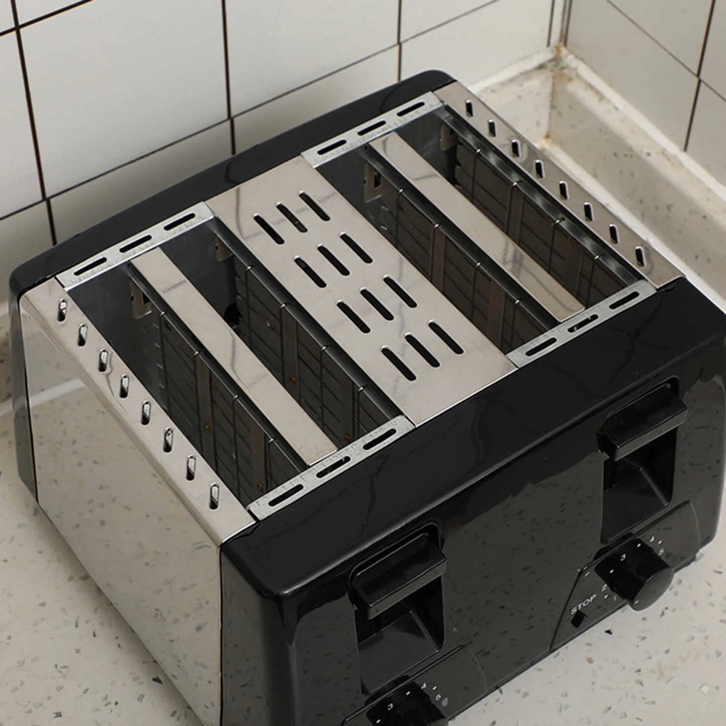 4 Slices Counter Toaster Breakfast Machine