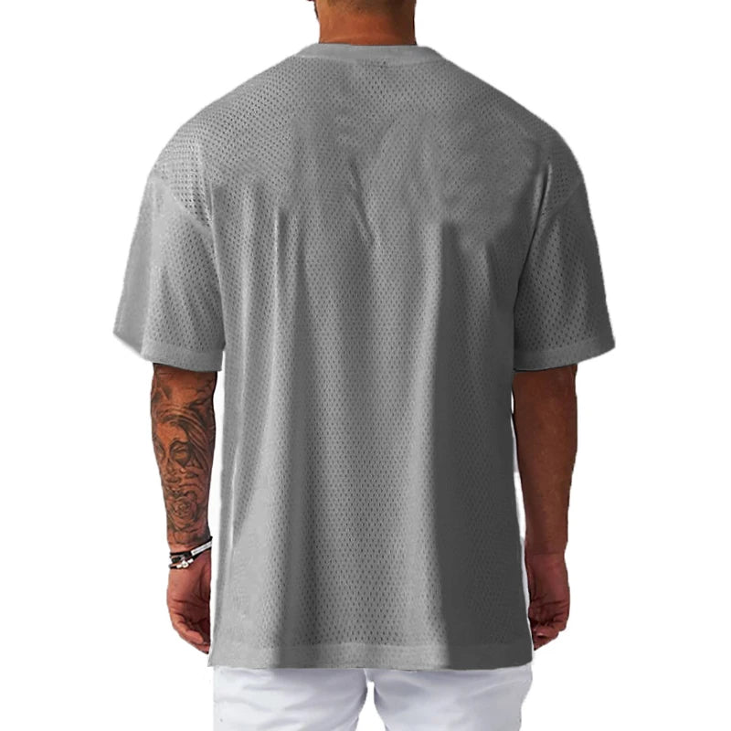 Oversized Loose Running T-Shirts Mens