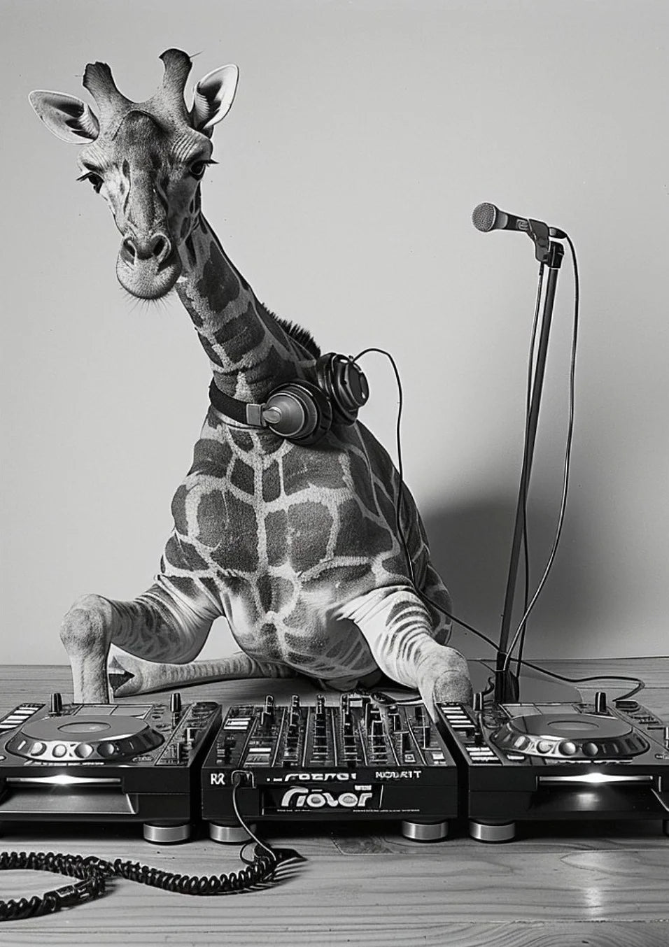 DJ Animal Music Posters