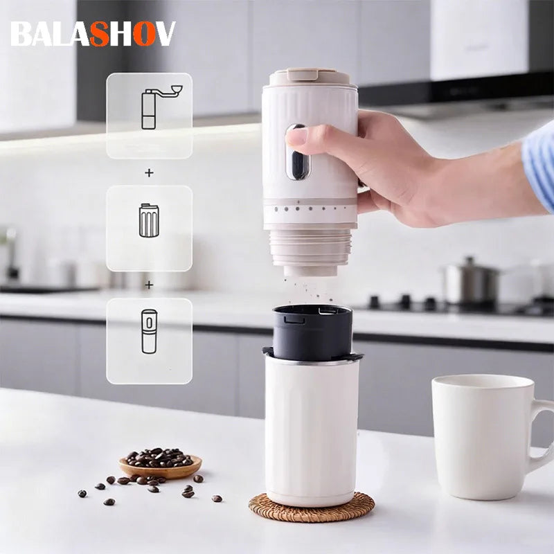 Portable Electric Capsule Grinding Coffee Maker