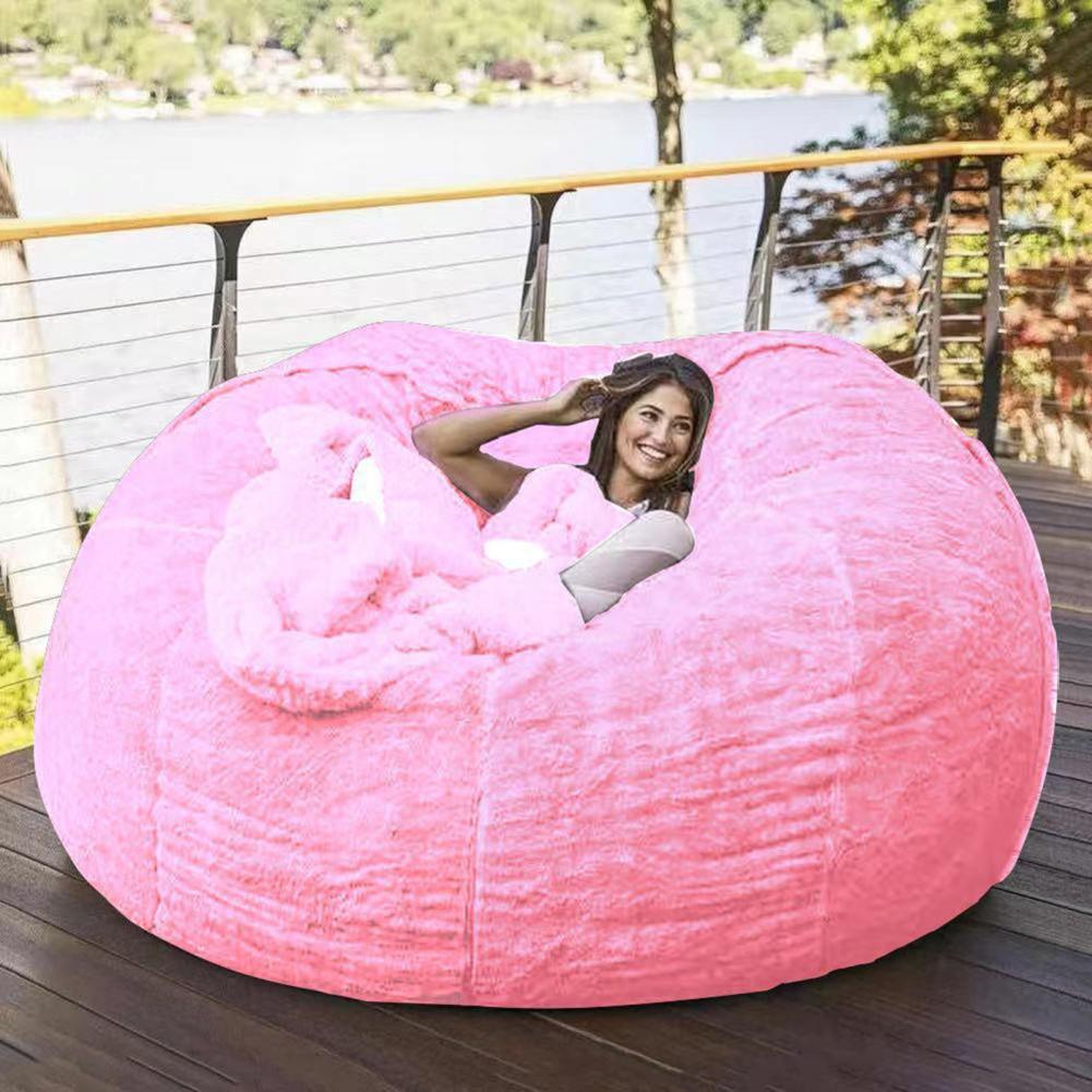 Giant Fluffy Sofa