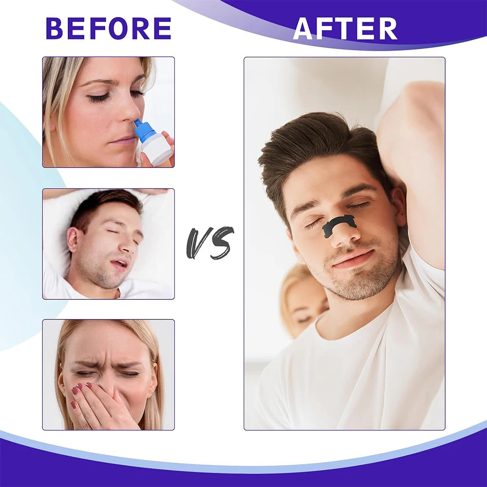 90/60/30PCS Black Nasal Strips