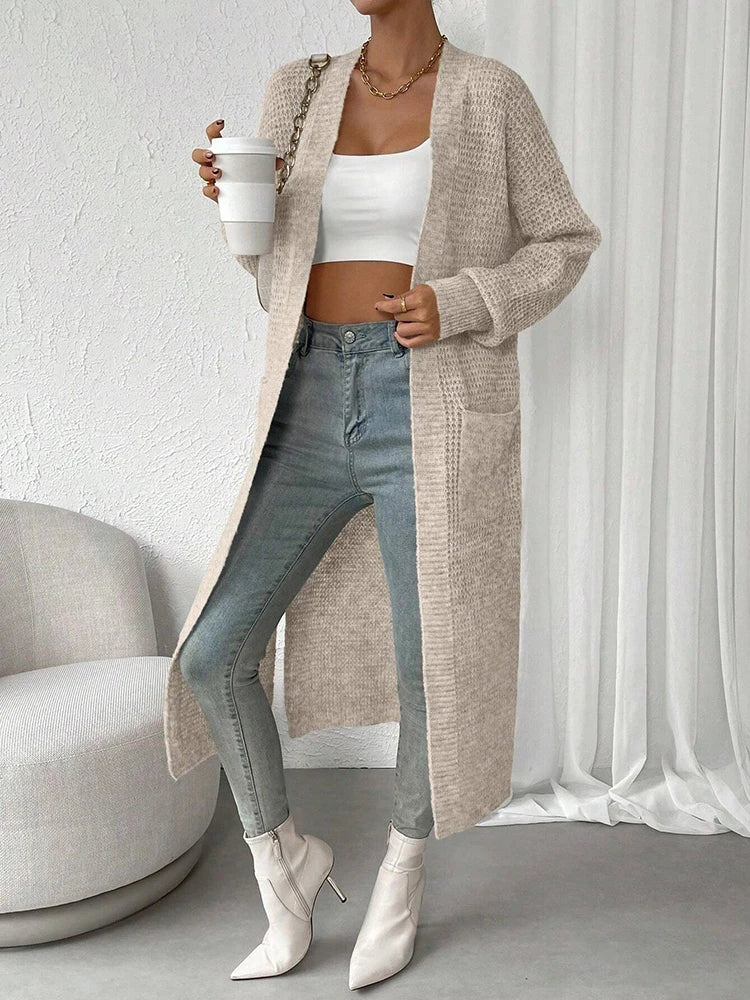 Women’s Knitted V-Neck Cardigan