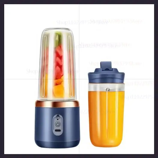 Double Cup Portable Fruit Juice Blender
