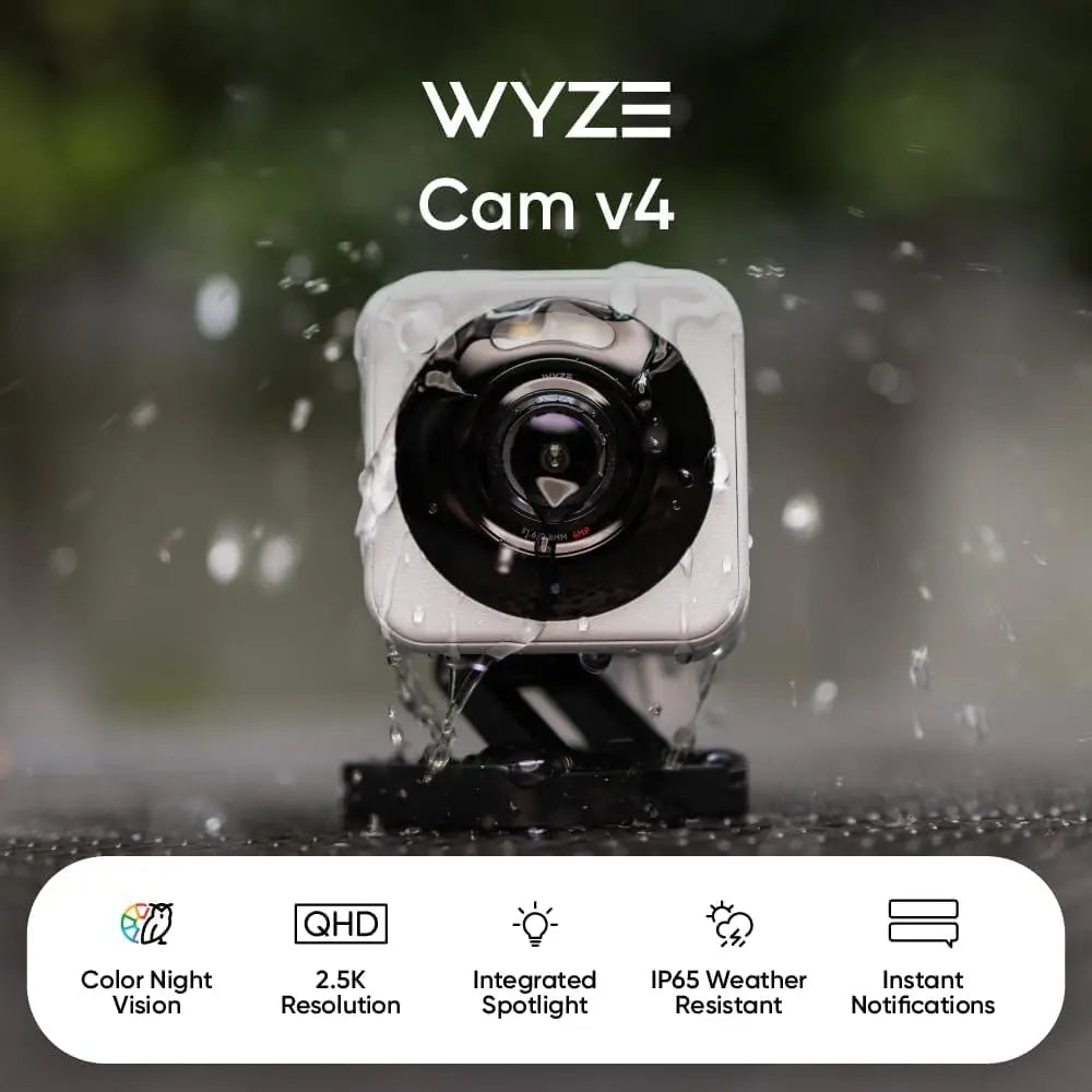 Cam v4, 2.5K HD Smart Home Security Camera