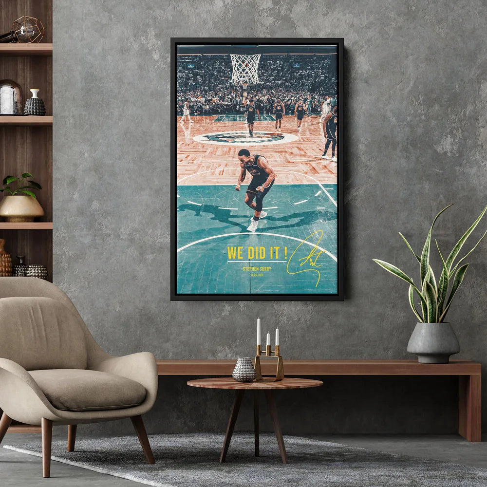 Basketball Player Stephen Curry Poster