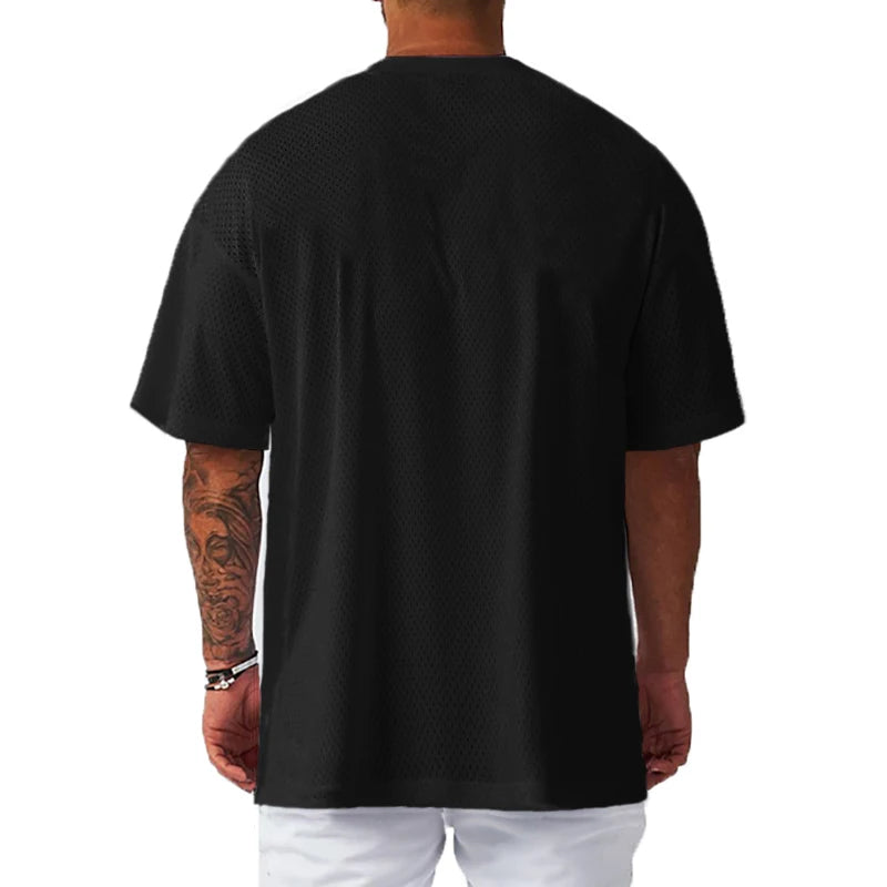 Oversized Loose Running T-Shirts Mens