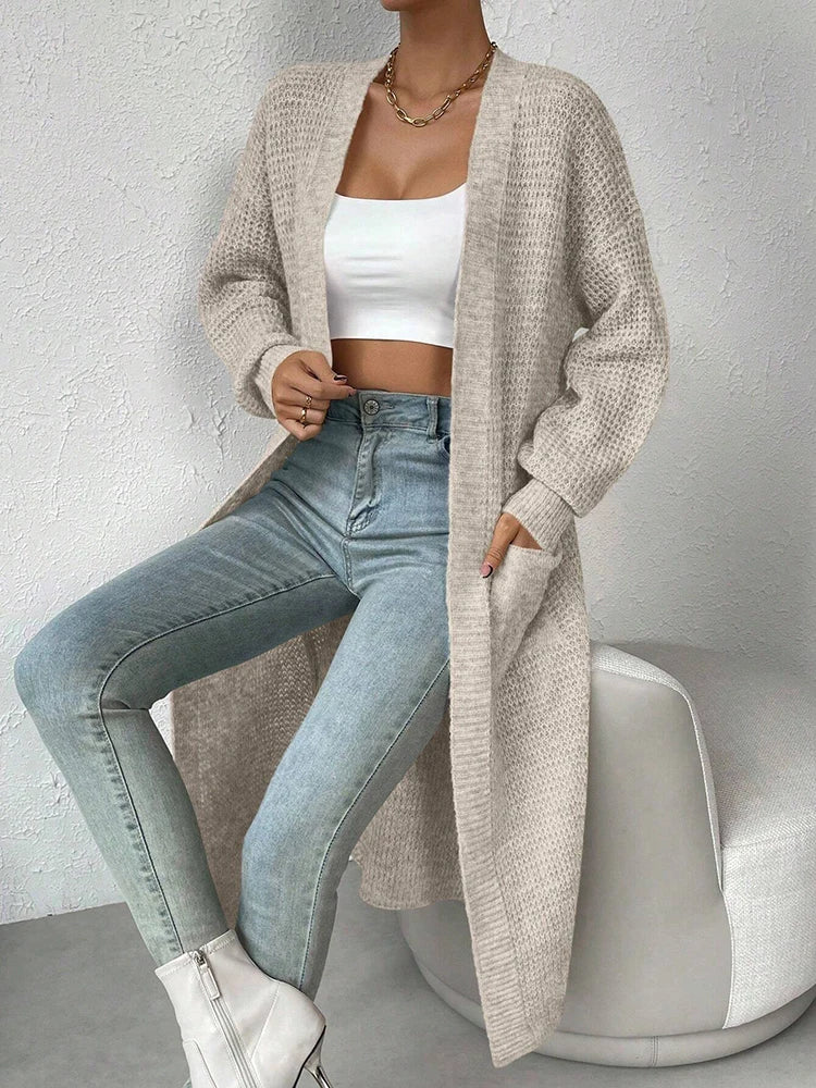 Women’s Knitted V-Neck Cardigan