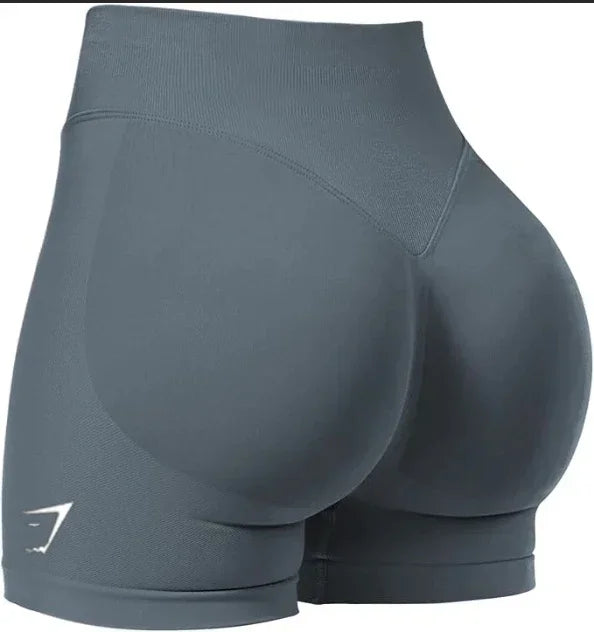 High Waist Hip Lift Yoga Shorts