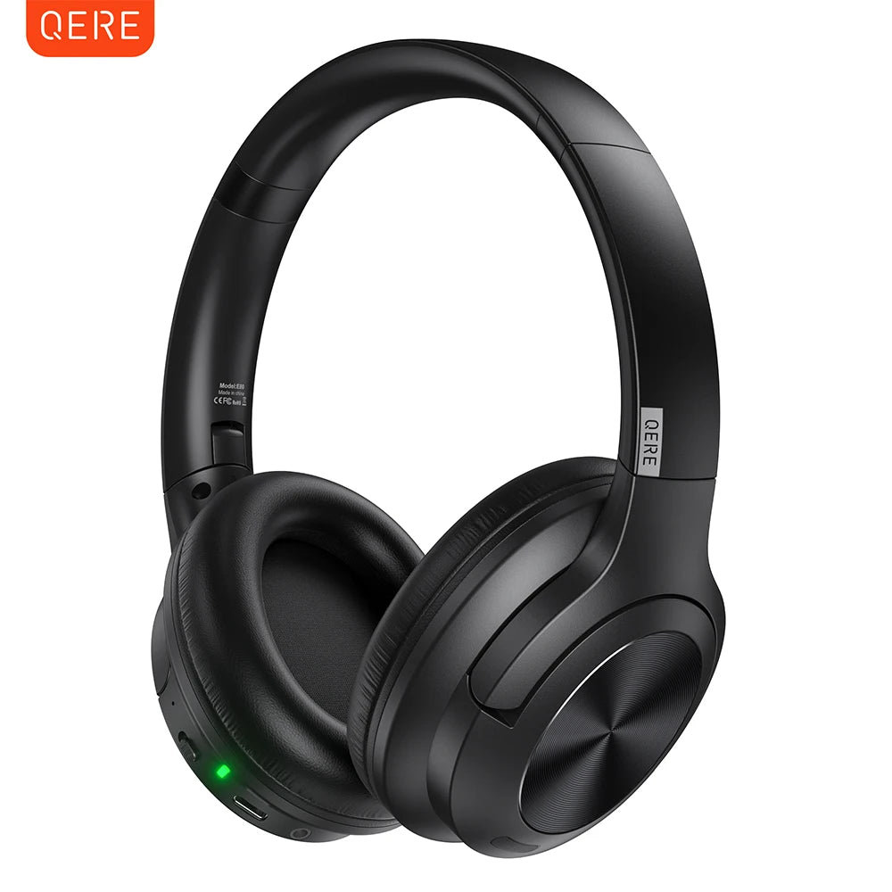 Wireless bluetooth headset QERE E80 Earphone 5.3 ANC Noise Cancellation