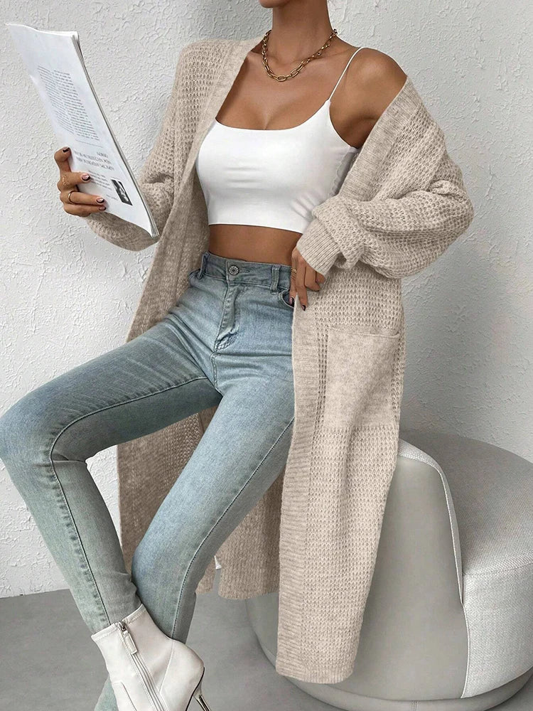 Women’s Knitted V-Neck Cardigan