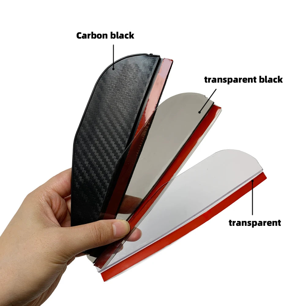 2PCS Car Rearview Mirror Rain Eyebrow