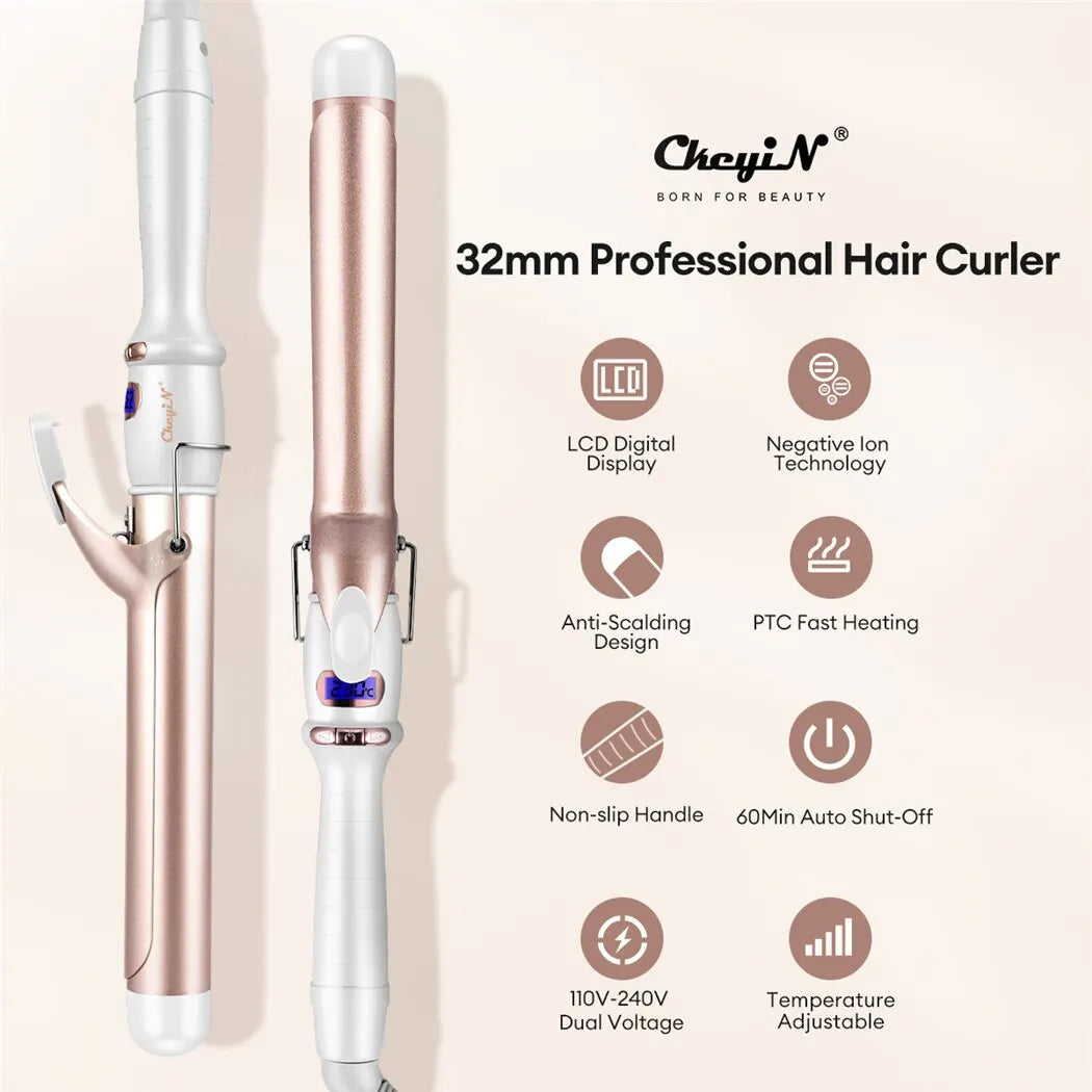 Electric Hair Curler – 32/38mm Ceramic