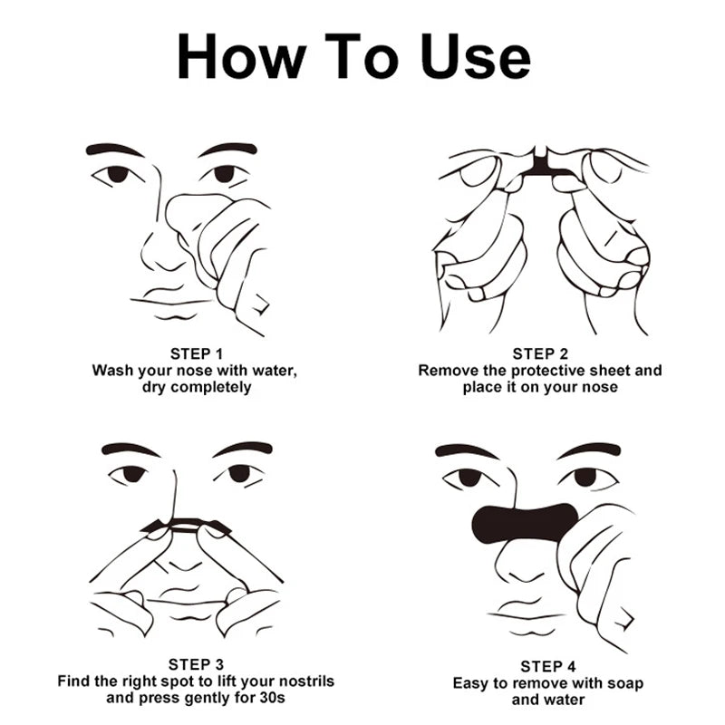 100/50/30/10Pcs Anti-Snoring Nasal Strips