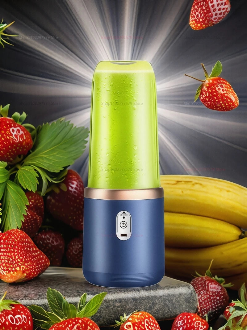 Double Cup Portable Fruit Juice Blender