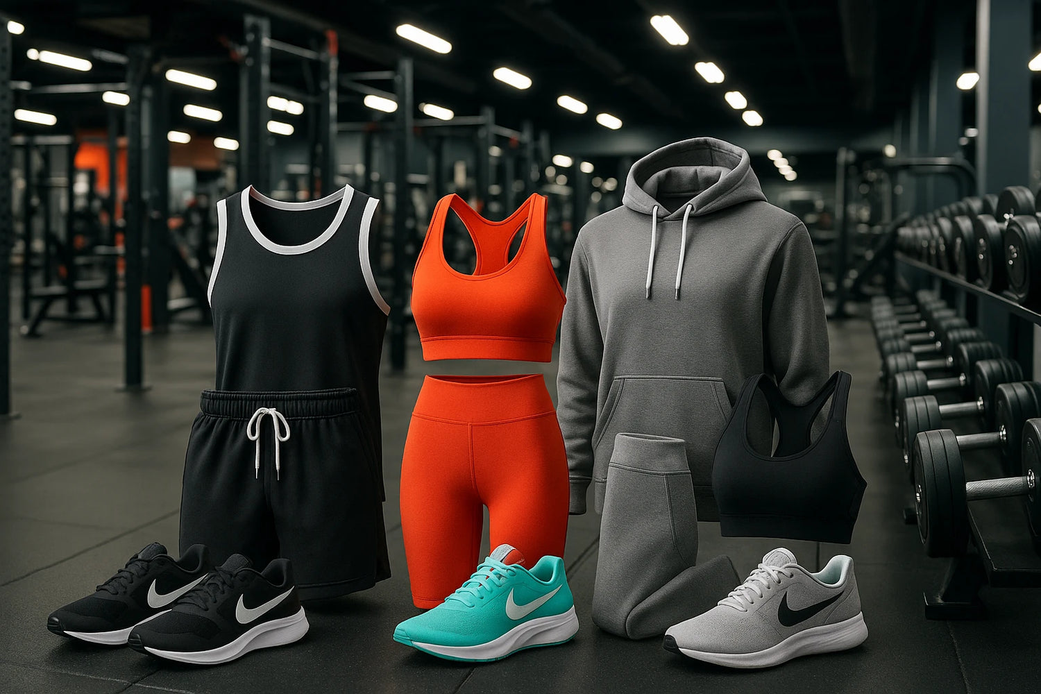 GYM  WEAR & SUPPLEMENTS