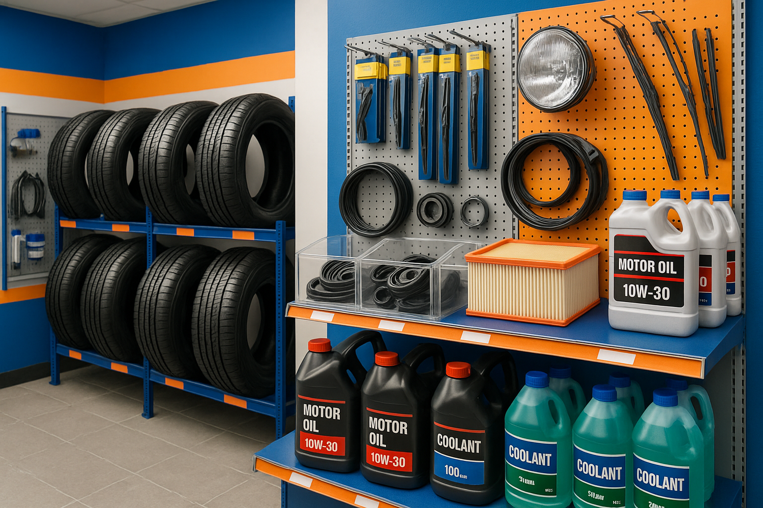 AUTO PARTS & TIRES