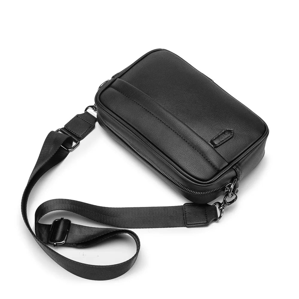 Casual Solid Crossbody Men's Bag