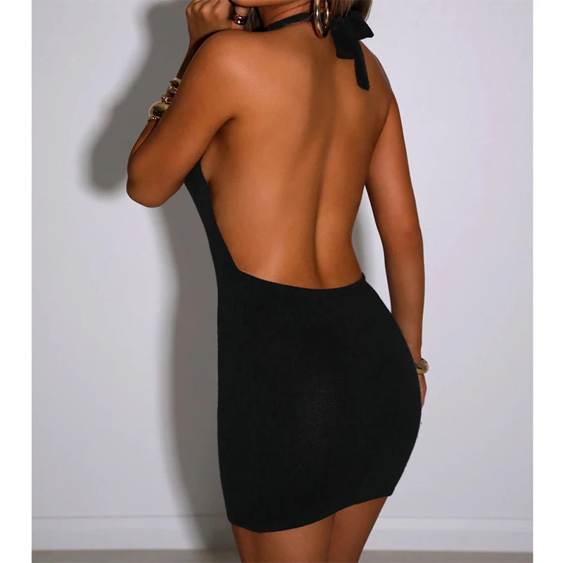 Black Bodycon Dress Women