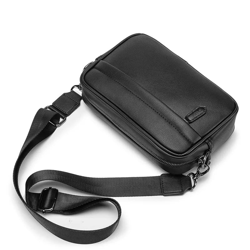 Casual Solid Crossbody Men's Bag