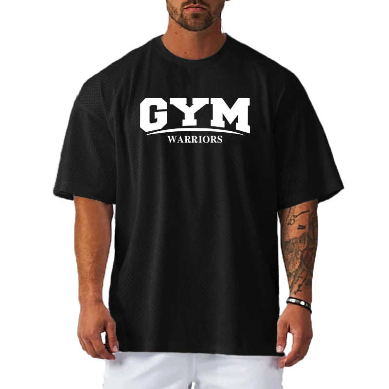 Oversized Loose Running T-Shirts Mens