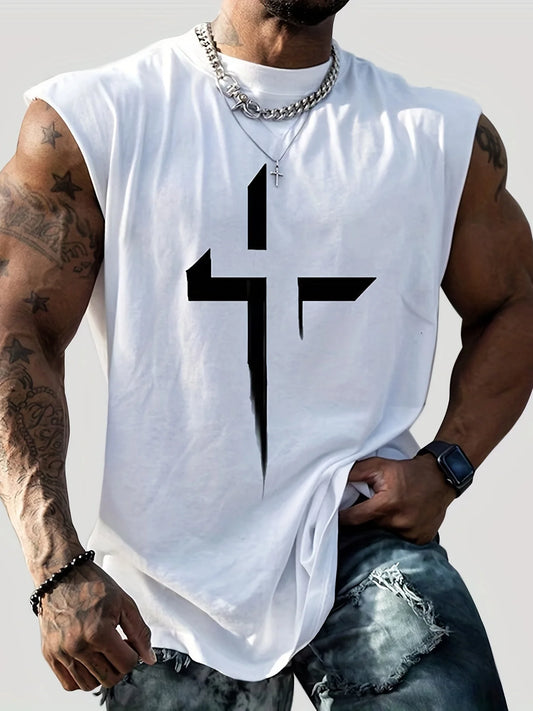 Tank Top Men Gym Fitness Train Clothing