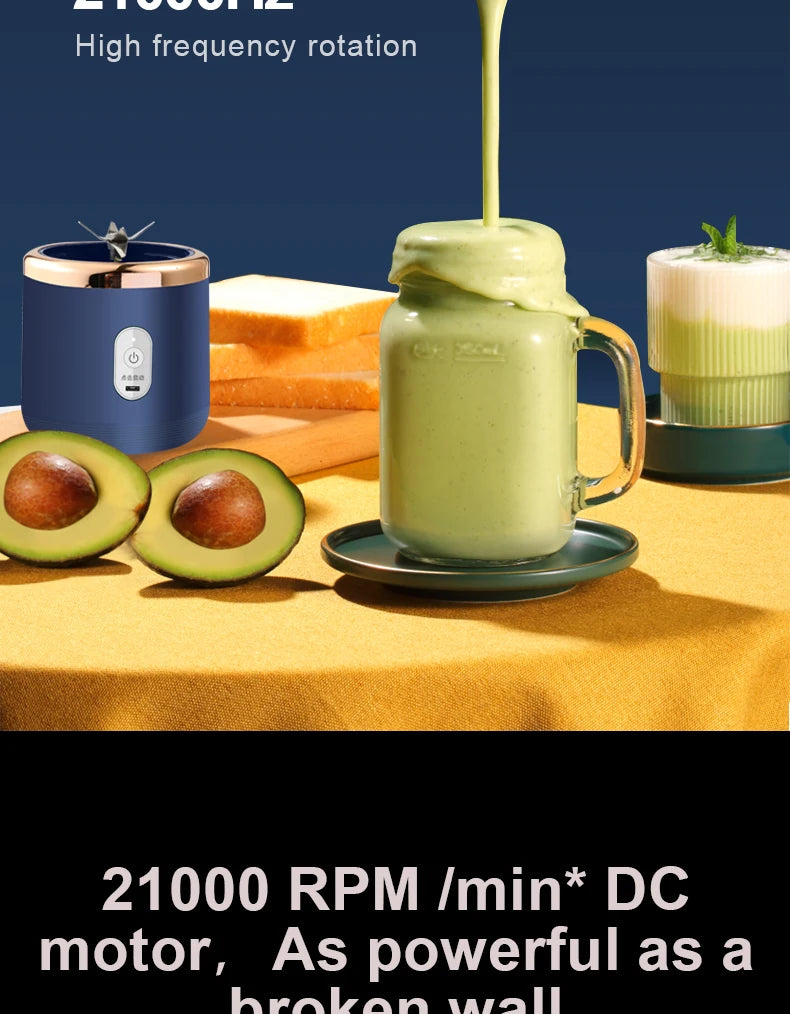 Portable Juicer Cup Smoothie Blender