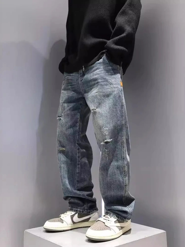 Ripped Jeans Baggy