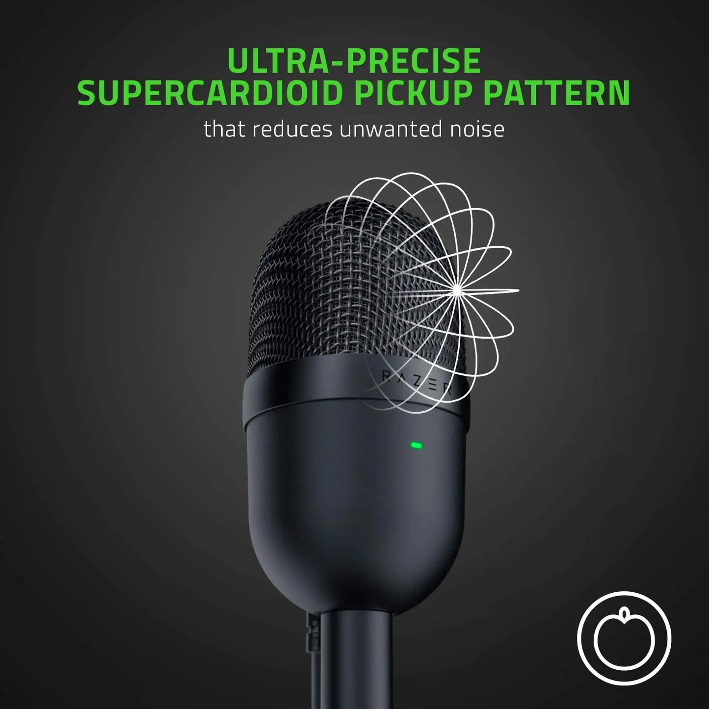 Streaming Microphone with Supercardioid