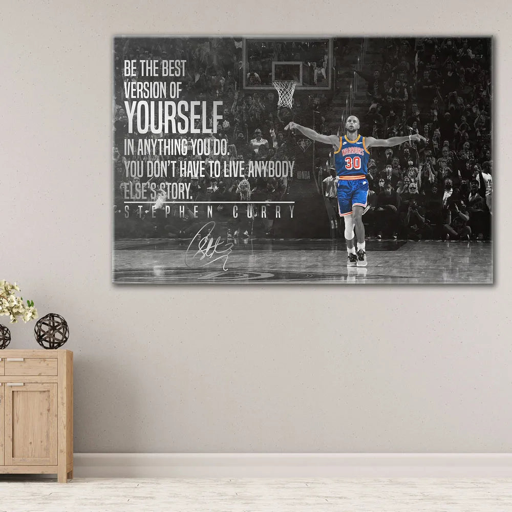 Basketball Player Stephen Curry Poster