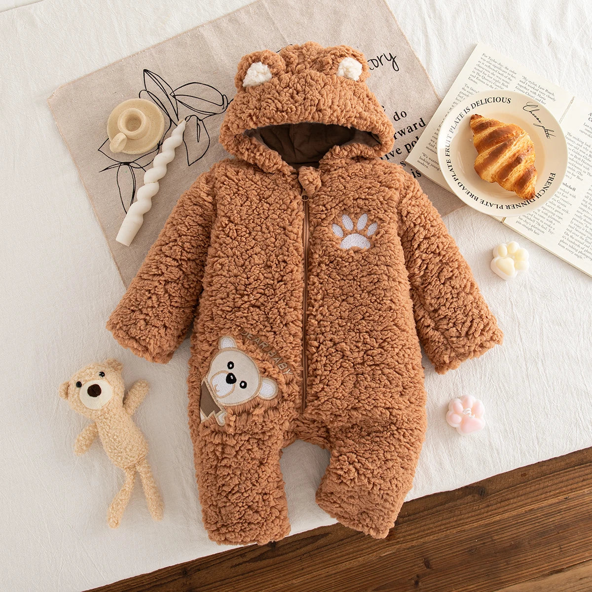 New Born Baby Winter New Long Sleeved
