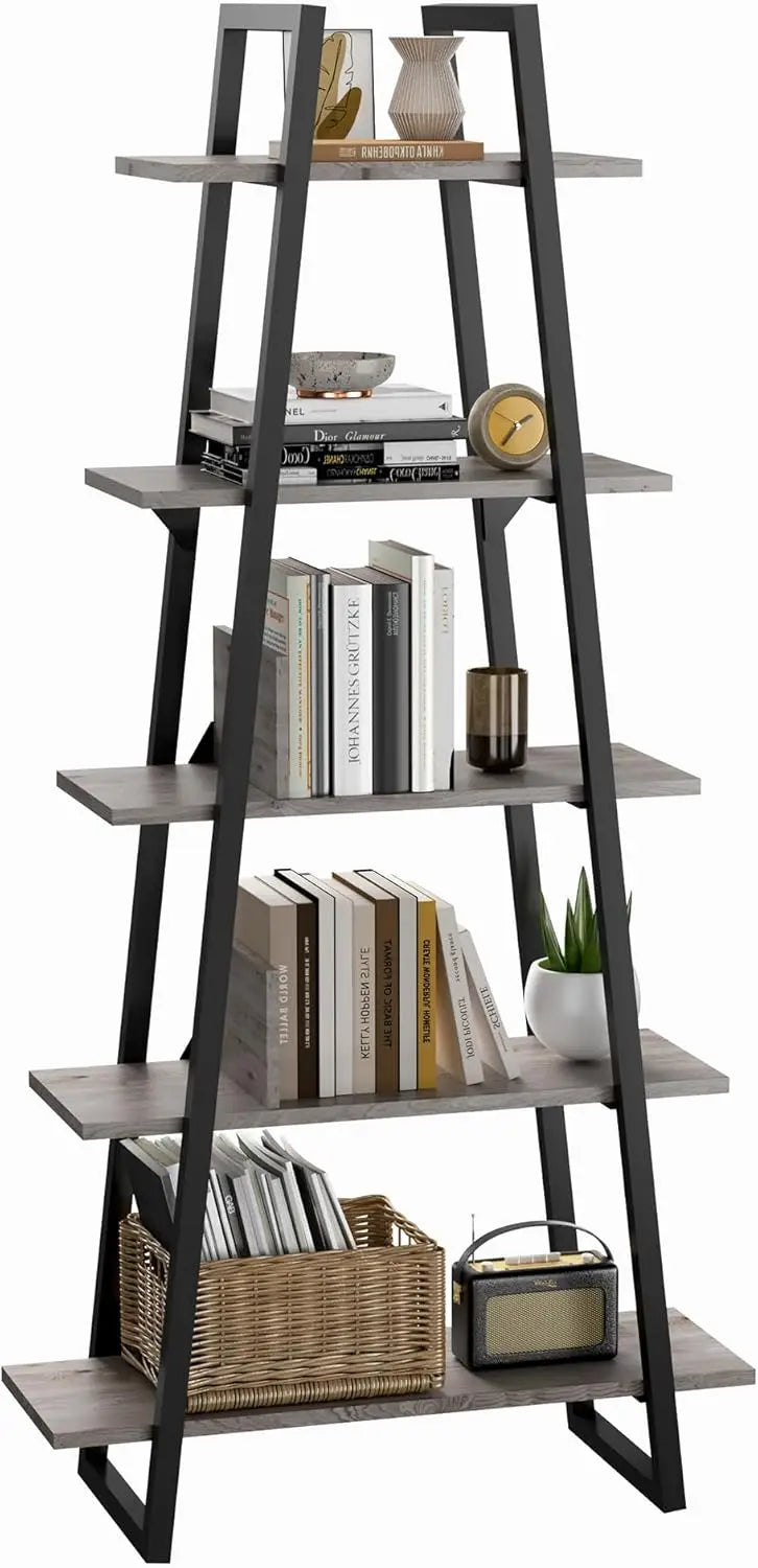 5-Tier A-Shape Book Shelf