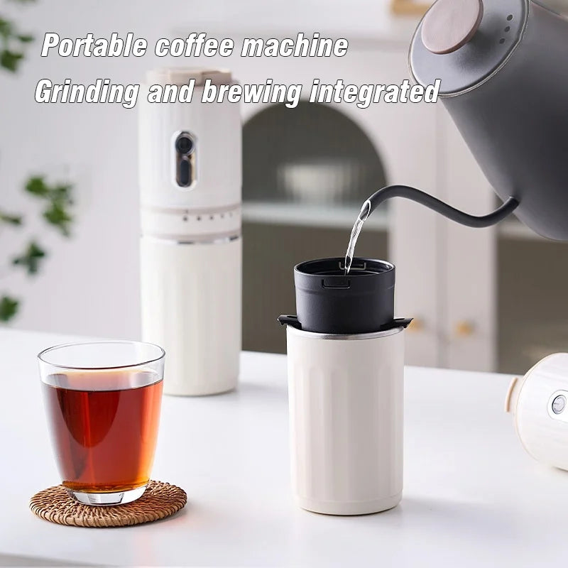 Portable Electric Capsule Grinding Coffee Maker