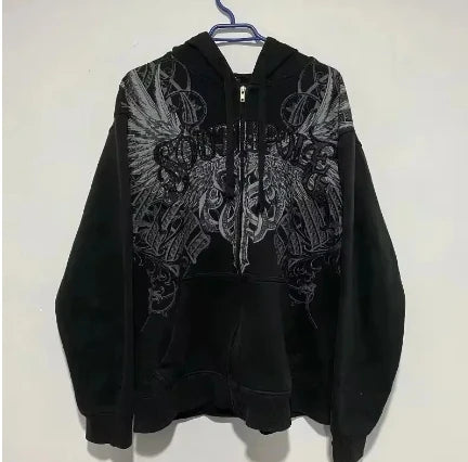 Y2K American Hoodie