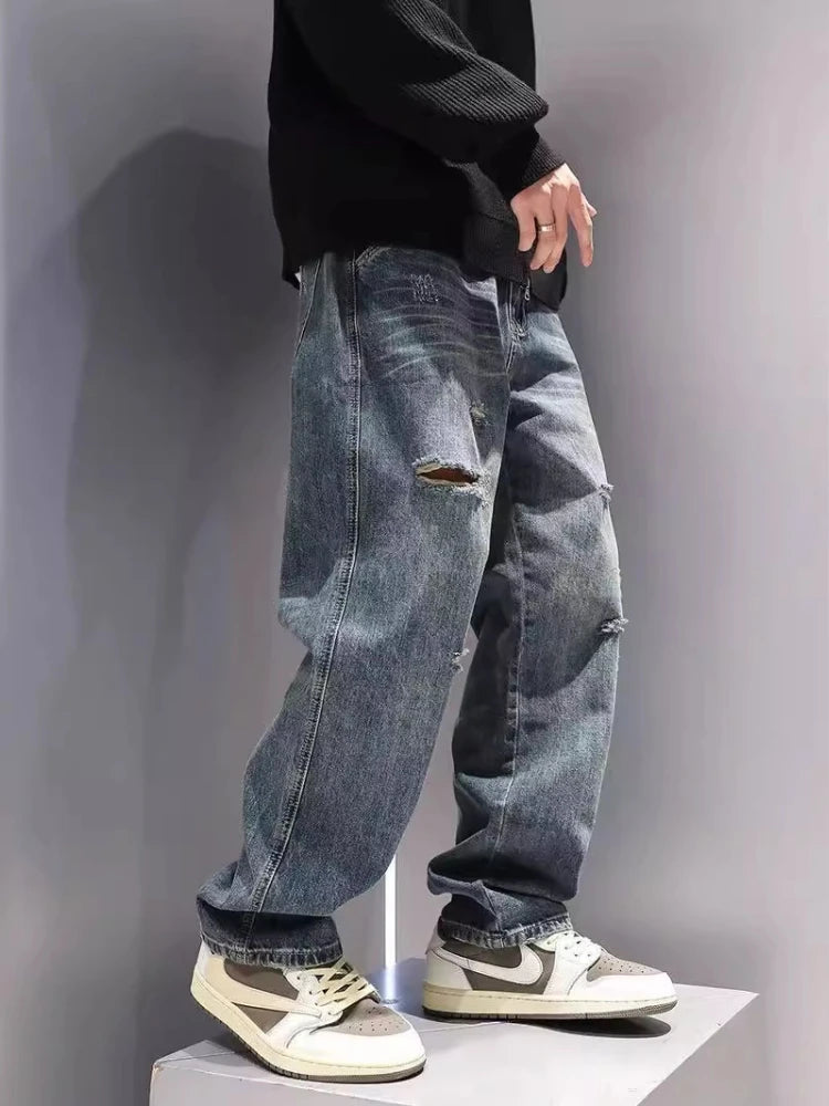 Ripped Jeans Baggy