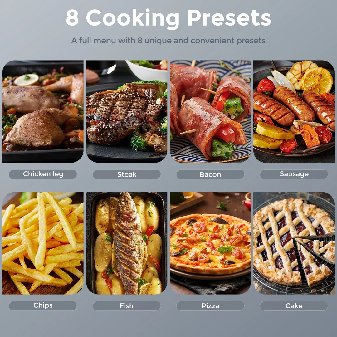 Electric Air fryer 8-in-1,6L