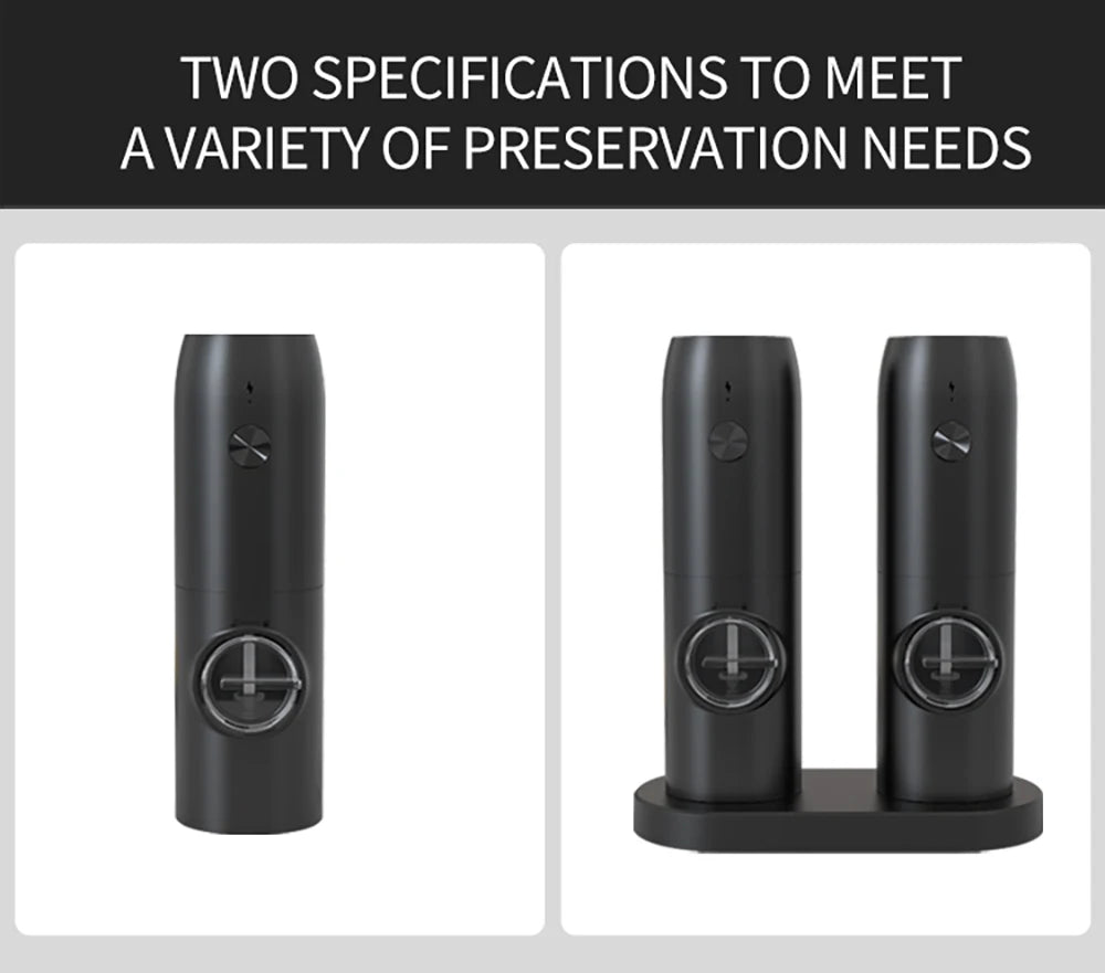 USB rechargeable electric pepper grinder